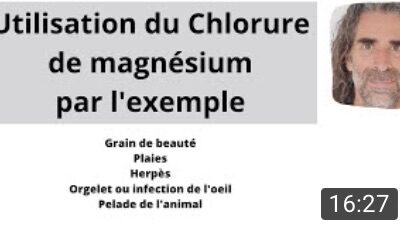 Exemples et mon expérience : comment et quand prendre du chlorure de magnésium P3/3