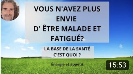 Santé et fatigue, où passe votre énergie ?