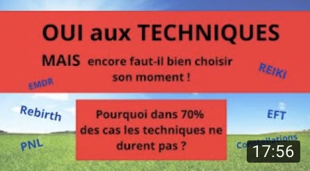 Pourquoi les techniques de psychologie ou de santé ne fonctionnent pas à long terme bien souvent ?