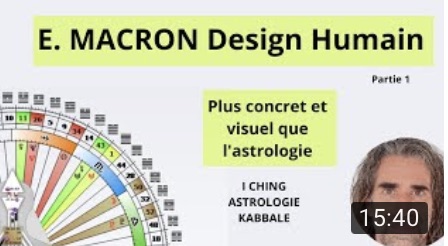 Astrologie Design Humain de Mr le président MACRON