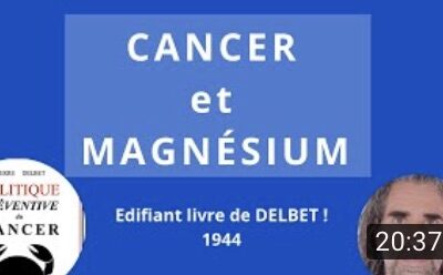 Comment ralentir ou éviter le cancer ? Le magnésium !