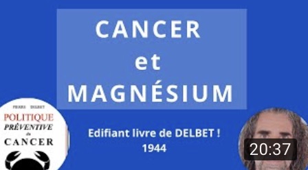 Comment ralentir ou éviter le cancer ? Le magnésium !