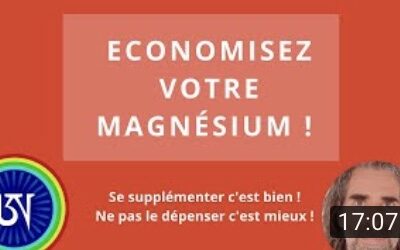 Comment économiser le magnésium ? Votre état psychologique entre en compte et est primordial !